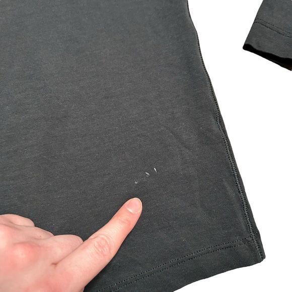 Lululemon Shirt Mens XXL Black Basic‎ Crewneck Long Sleeve Stretch Lightweight - Picture 8 of 10